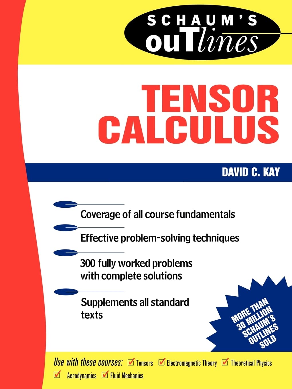 Schaum's Outline of Tensor Calculus (Schaum's),New