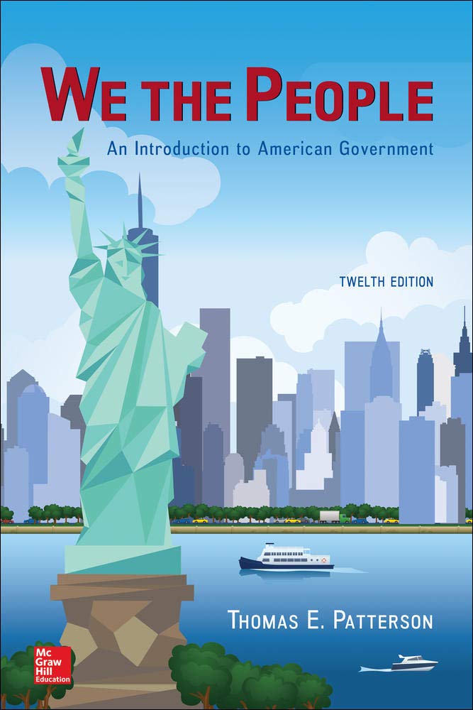 We The People: An Introduction To American Government