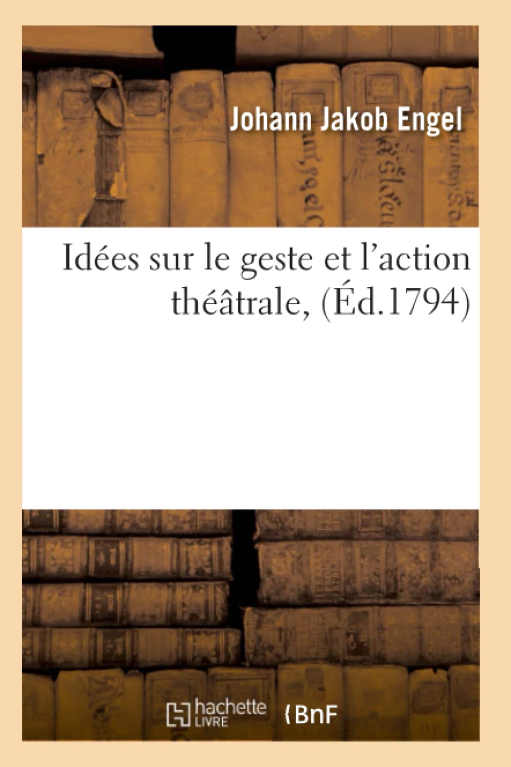 Ides Sur Le Geste Et L'Action Thtrale, (D.1794) (Arts) (French Edition),Used