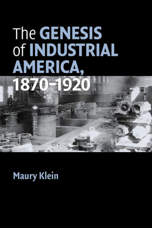 The Genesis of Industrial America, 18701920 (Cambridge Essential Histories),New