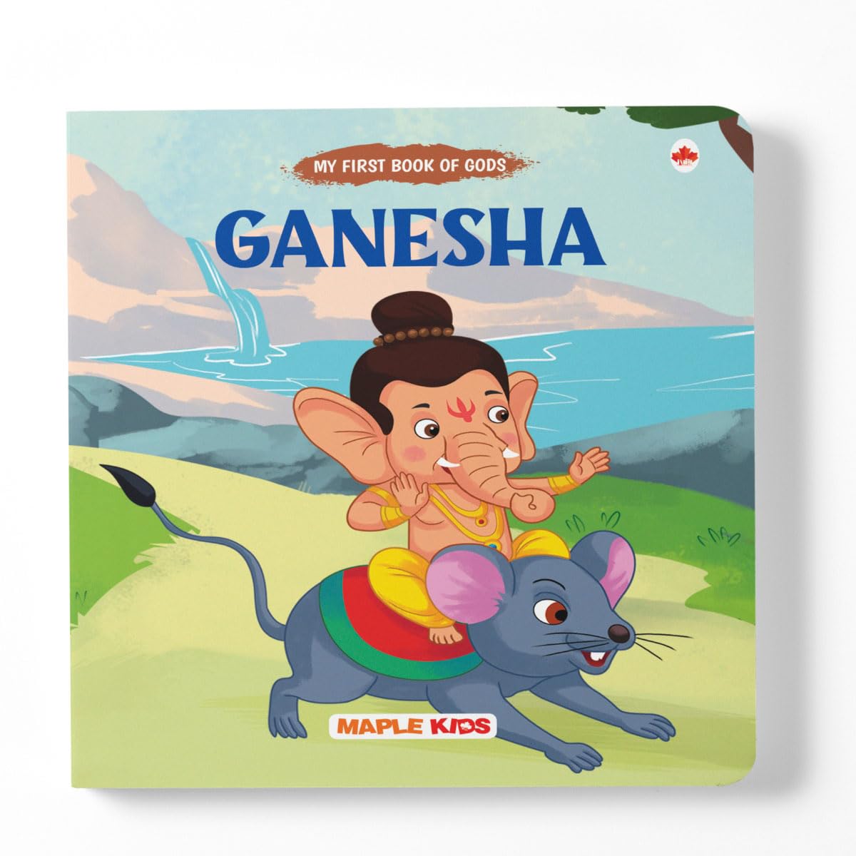 Story Book For Kids - Ganesha - Illustrated Board Book For Children - Mythology Stories For Kids - Age 0 - 2 Years