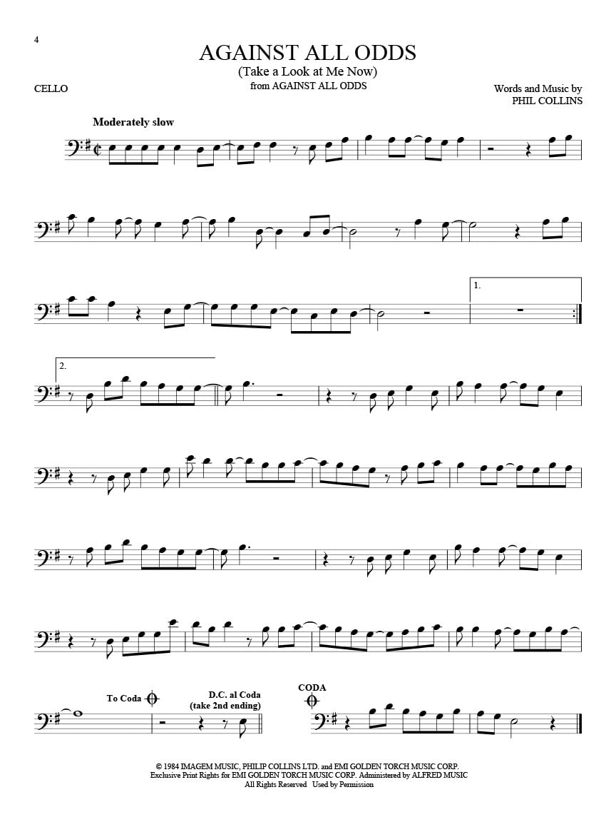 101 Movie Hits for Cello,New