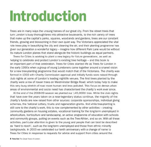 Time Out The Great Trees of London (Time Out Guides),Used