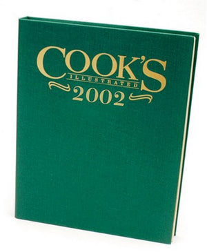 Cook's Illustrated 2002 Annual (Cook's Illustrated Annuals),Used
