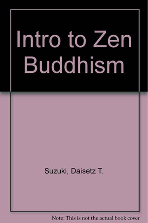 Intro to Zen Buddhism,Used