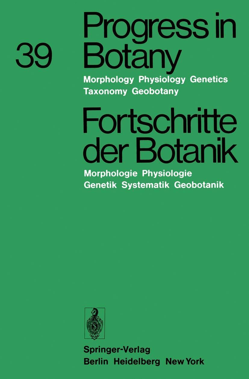 Progress in Botany / Fortschritte der Botanik: Morphology  Physiology  Genetics  Taxonomy  Geobotany / Morphologie  Physiologie ,Used