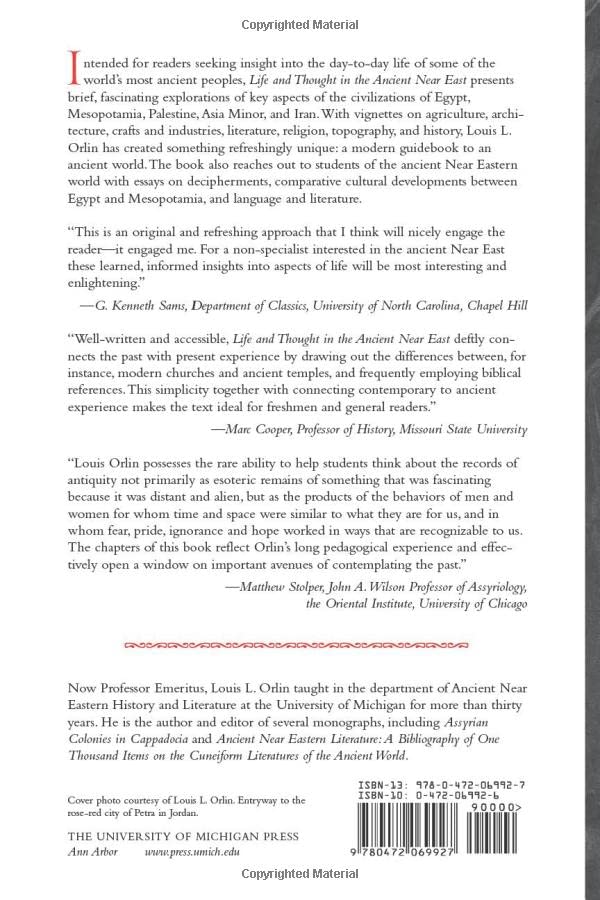 Life and Thought in the Ancient Near East,New