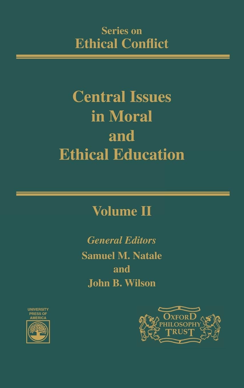 Central Issues In Moral (Ethical Conflict),Used