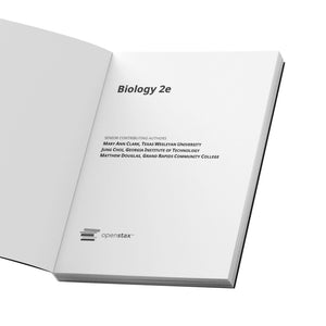 Biology 2e: Official OpenStax [paperback, B&W],Used