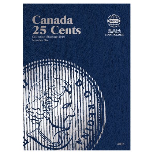 Canadian 25 Cent Folder #6, Starting 2010,Used
