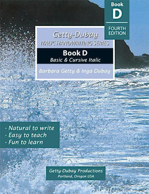 Italic Handwriting Series Book D,Used
