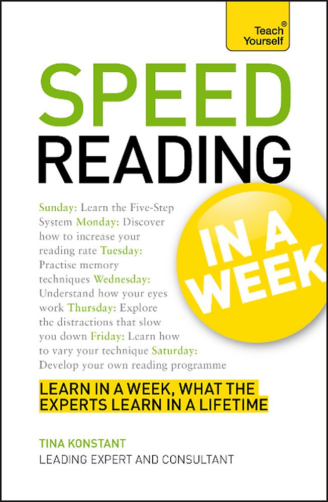 Speed Reading In A Week: Teach Yourself