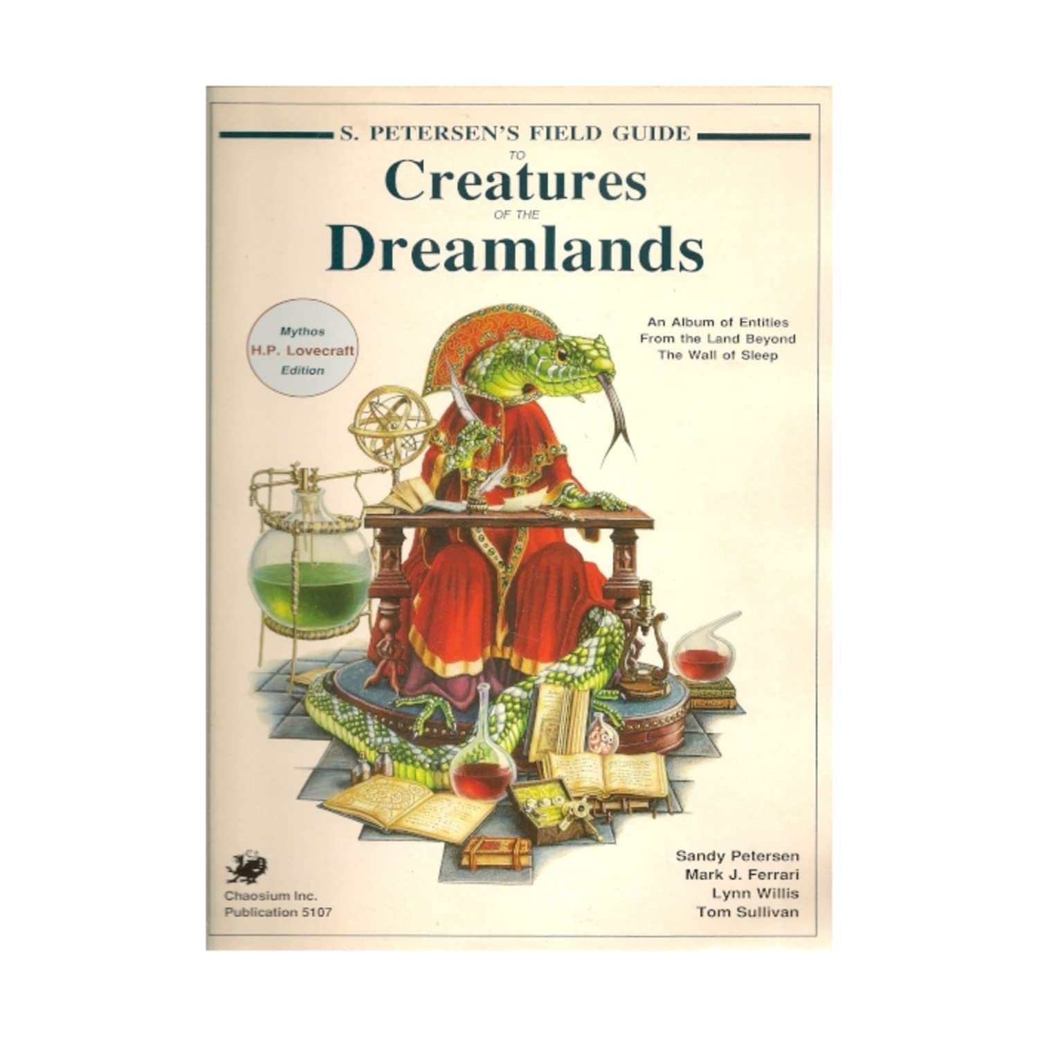 S. Petersen'S Field Guide To Creatures Of The Dreamlands (Call Of Cthulhu Horror Roleplaying),New