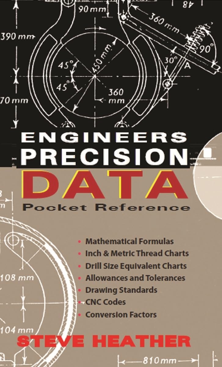 Engineers Precision Data Pocket Reference (Volume 1),Used