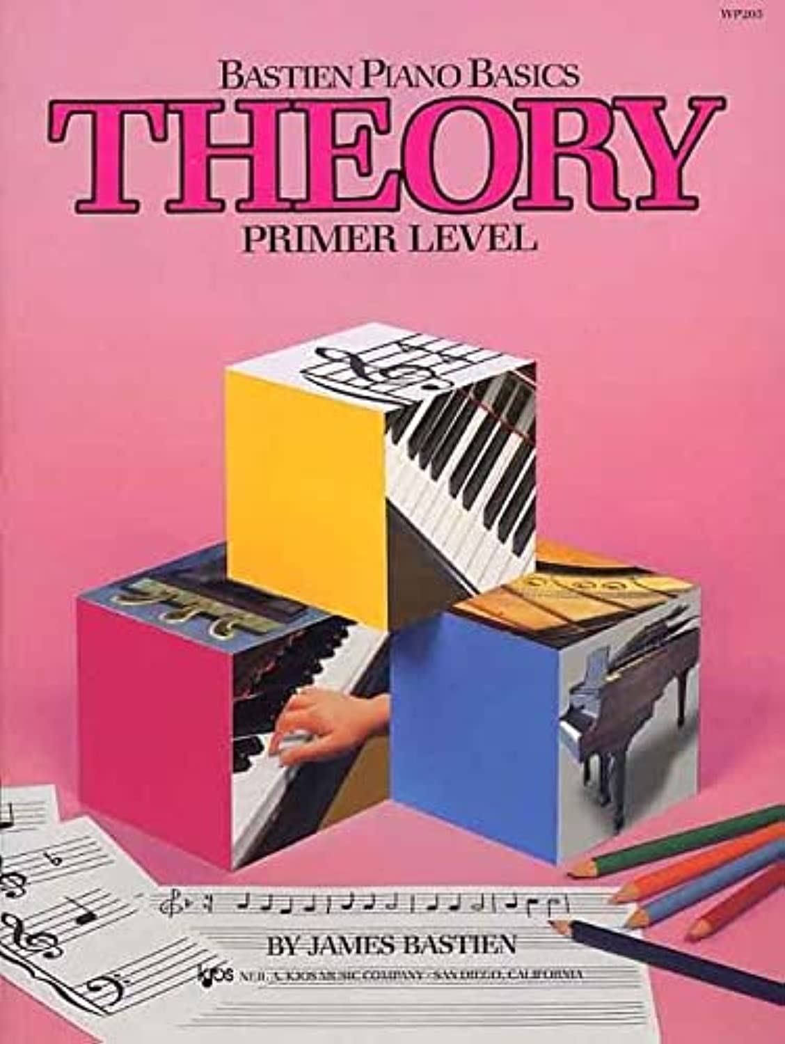 WP205  Bastien Piano Basics  Theory  Primer Level (Primer Level/Bastien Piano Basics Wp205),Used