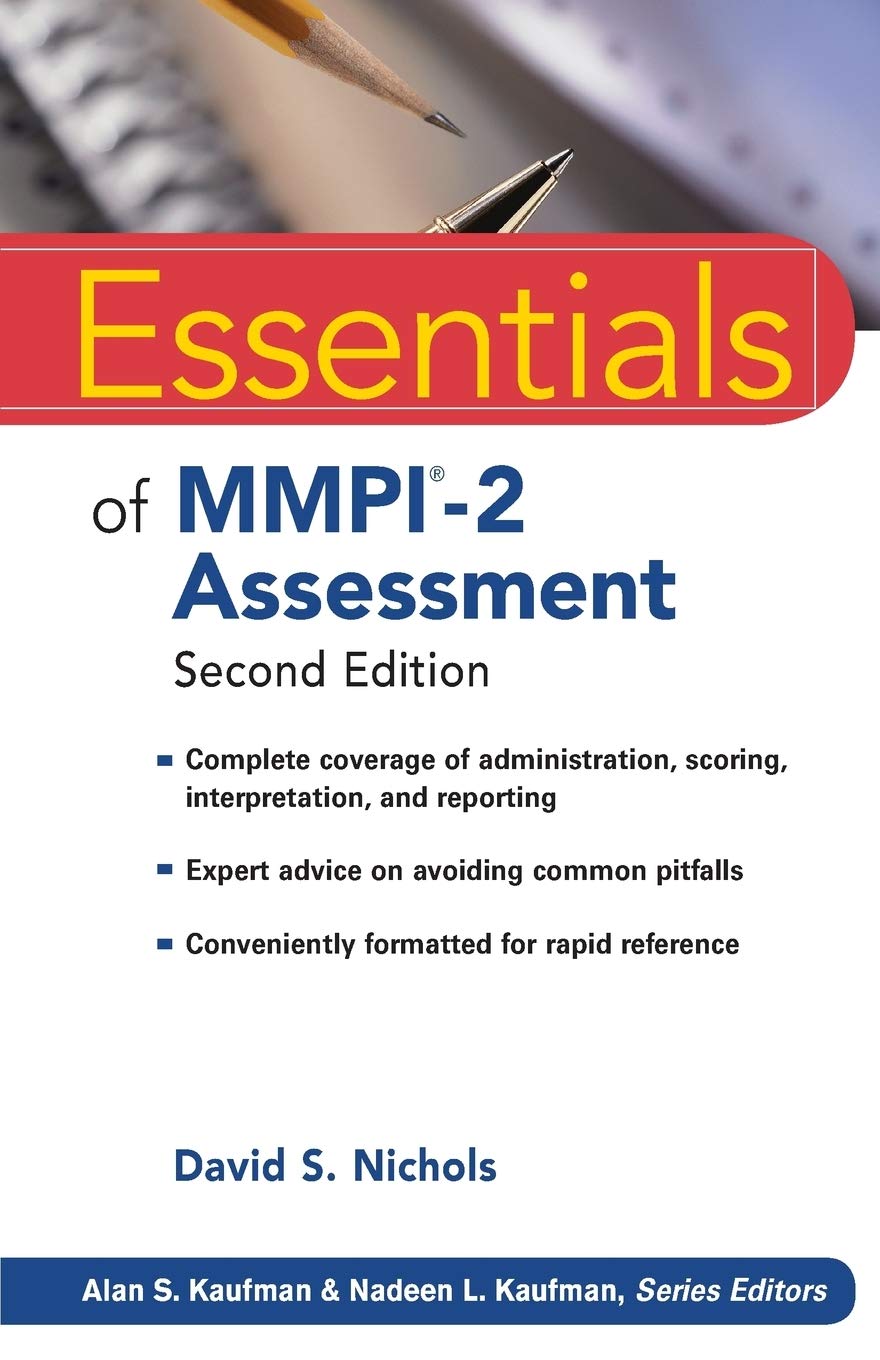 Essentials Of Mmpi2 Assessment,Used