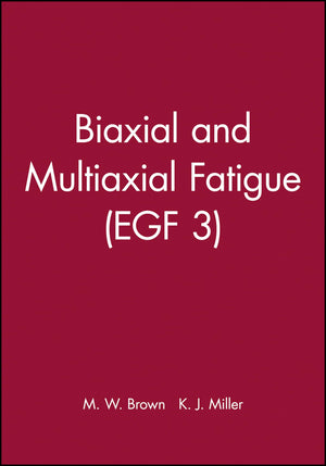 Biaxial And Multiaxial Fatigue (Egf 3),Used