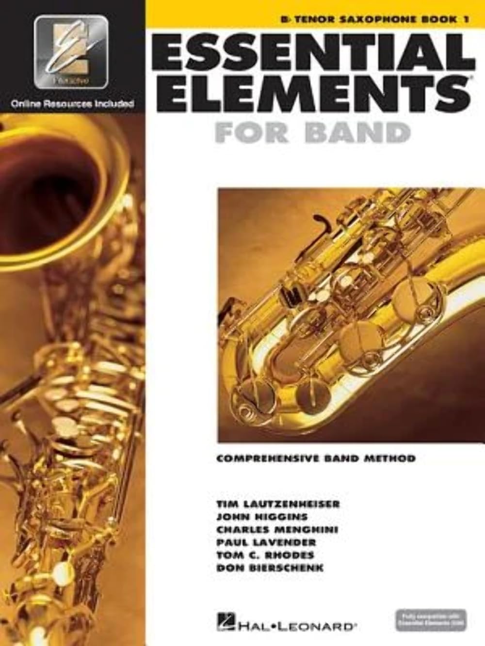 Hal Leonard Essential Elements 2000 Plus DVD Tenor Saxophone Book 1,Used