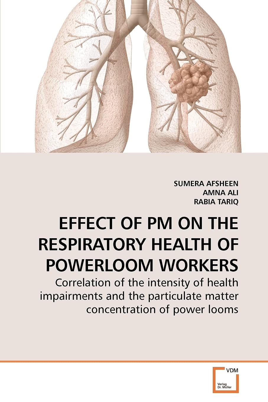EFFECT OF PM ON THE RESPIRATORY HEALTH OF POWERLOOM WORKERS: Correlation of the intensity of health impairments and the particul,Used
