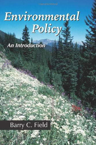 Environmental Policy: An Introduction,Used
