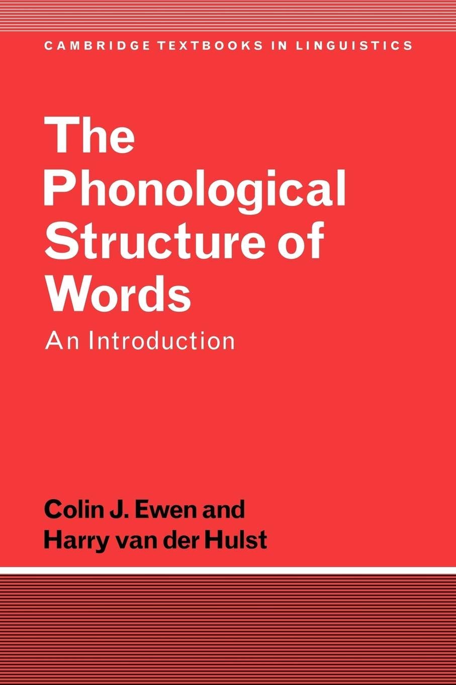 The Phonological Structure of Words: An Introduction (Cambridge Textbooks in Linguistics),Used