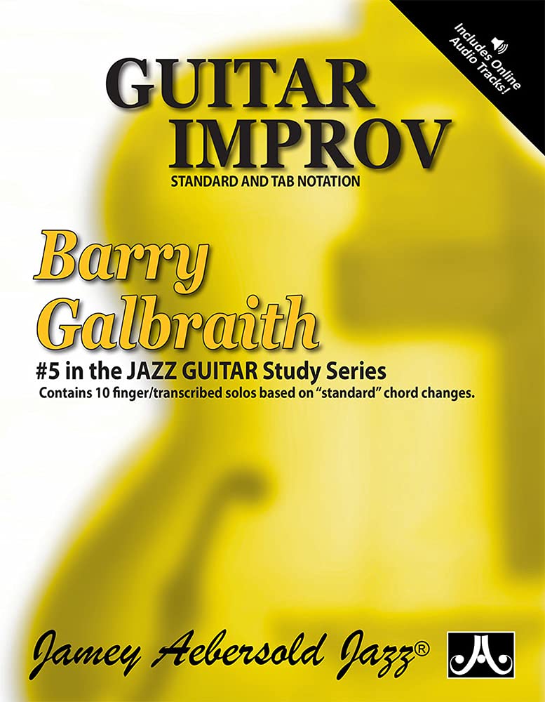 Barry Galbraith # 5  Guitar Improv (Book & CD Set),Used