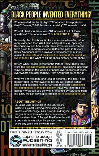 Supreme Design Publishing Book - Black People Invented Everything: Deep History of Indigenous Creativity