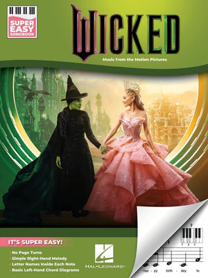 Wicked  Music From The Motion Pictures  Super Easy Songbook For Piano