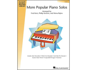 More Popular Piano Solos  Level 3: Hal Leonard Student Piano Library,Used