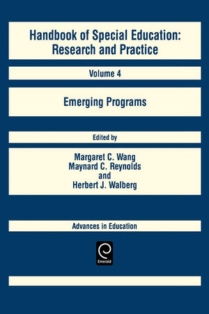 Handbook of Special Education: Research & Practice : Volume 4,New
