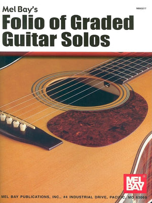 Folio Of Graded Guitar Solos,Used