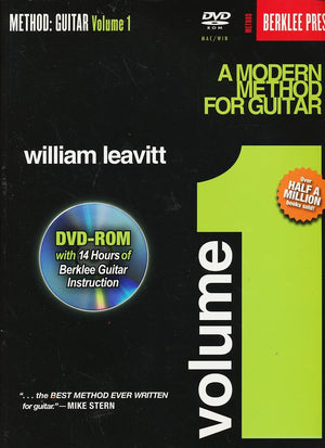 A Modern Method for Guitar  Volume 1: Book/DVDROM Pack (Method (Berklee Press)),Used
