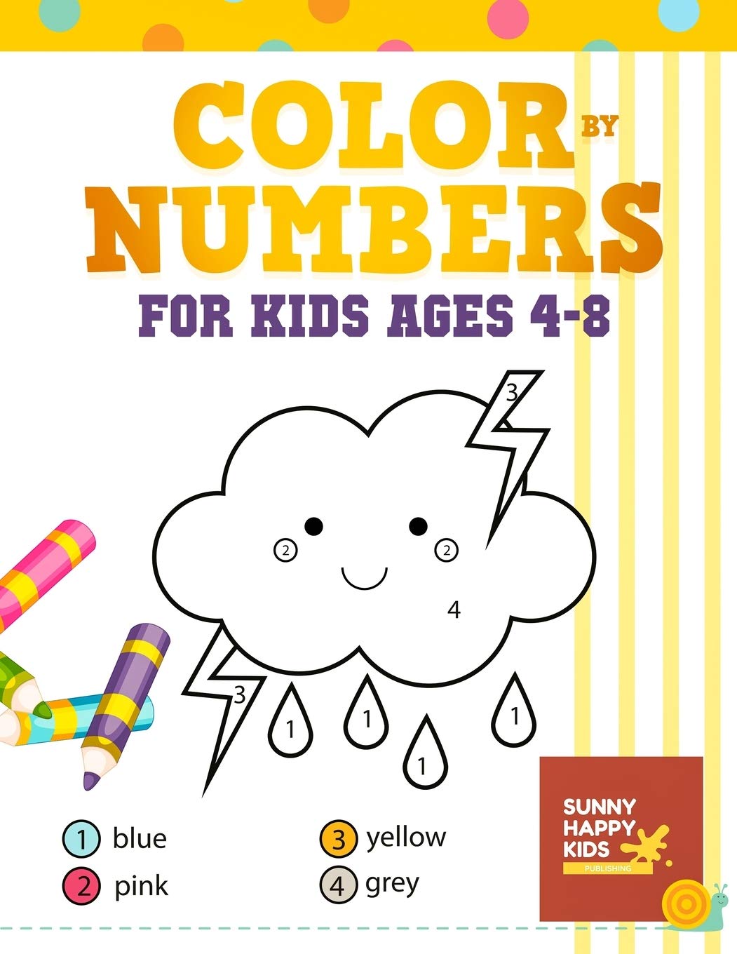 Color By Number Books For Kids Ages 48: Coloring Book That Made and Designed Specifically For Kids Ages 45678 And More!,Used
