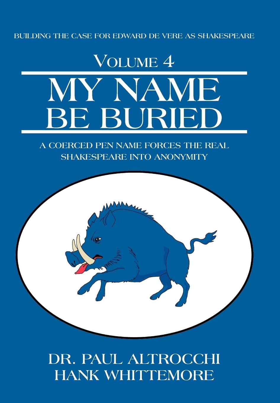 My Name Be Buried: A Coerced Pen Name Forces the Real Shakespeare into Anonymity,Used
