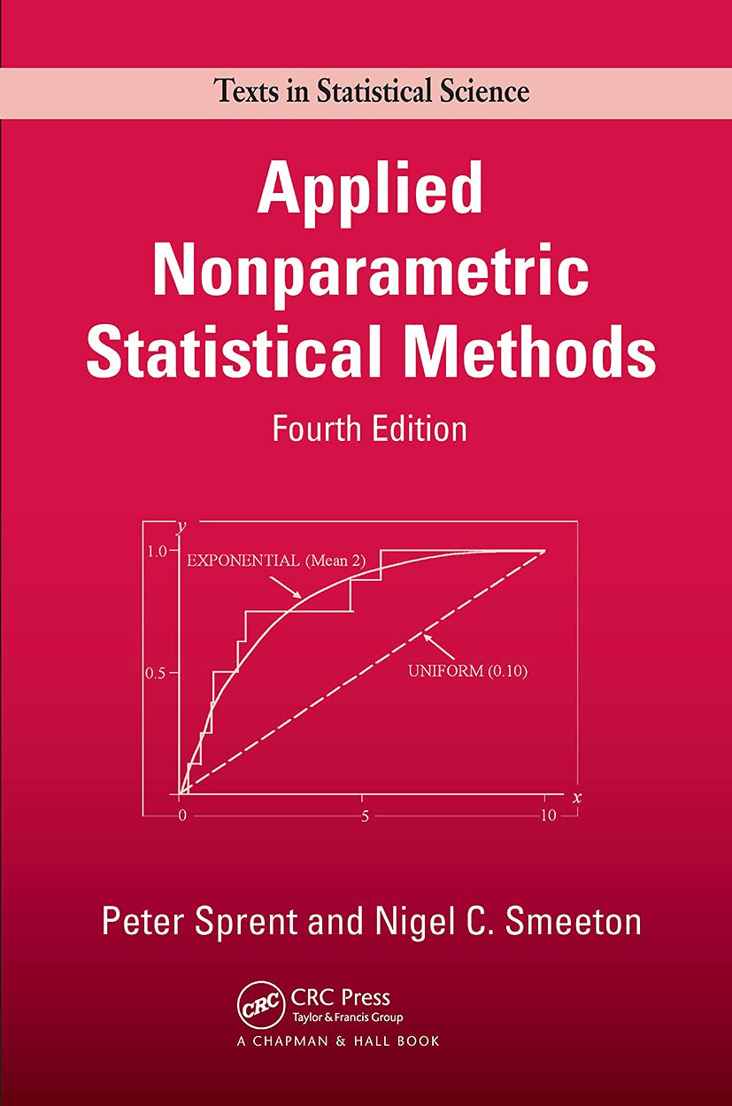 Applied Nonparametric Statistical Methods (Chapman & Hall/Crc Texts In Statistical Science),Used