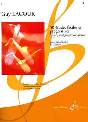 Lacour: 50 Easy and Progressive Studies  Volume 1 (Nos. 125)