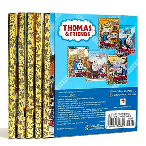Thomas & Friends Little Golden Book Library (Thomas & Friends): Thomas and the Great Discovery; Hero of the Rails; Misty Island ,Used