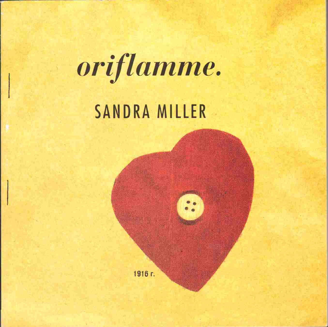 Oriflamme (NEW SERIES (AHSAHTA PRESS, 9),Used