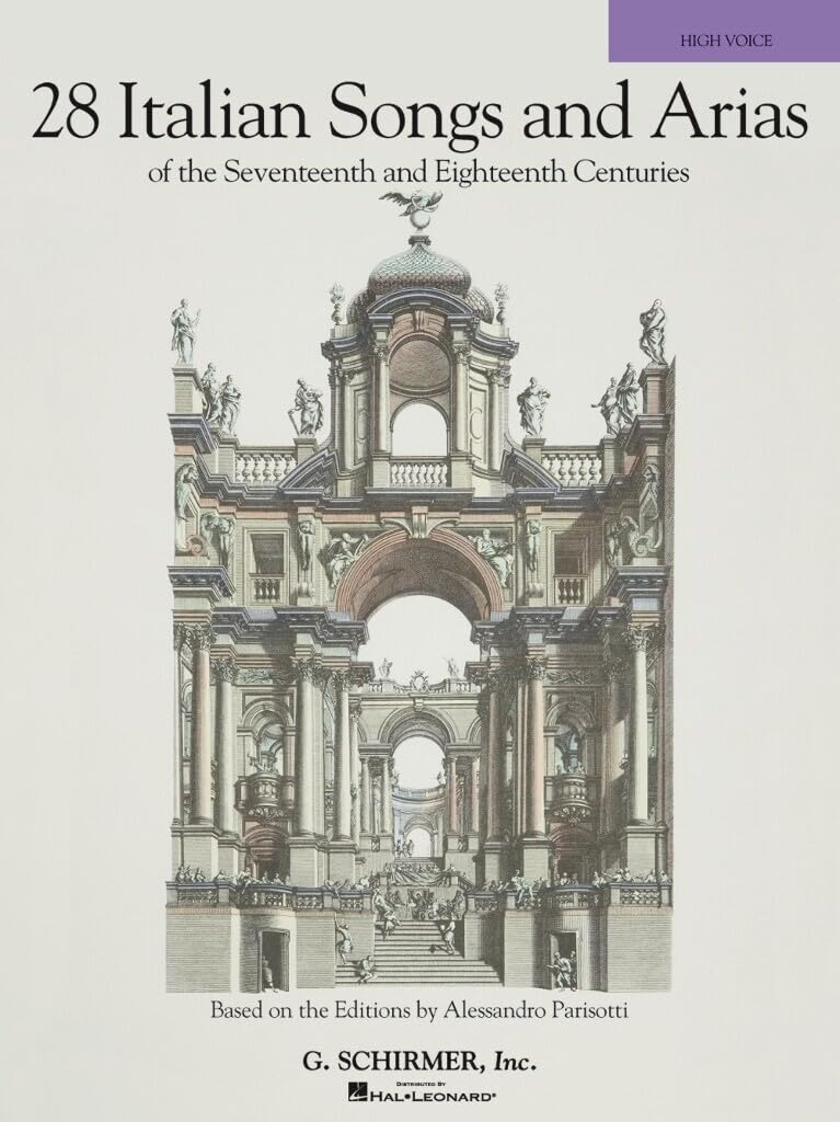 28 Italian Songs & Arias Of The 17Th & 18Th Centuries: Based On The Editions By Alessandro Parisotti High Voice, Book Only,Used