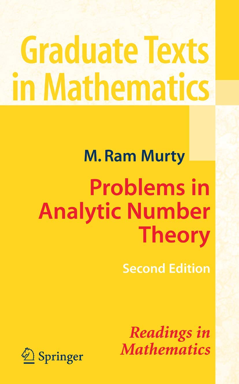 Problems in Analytic Number Theory (Graduate Texts in Mathematics, 206),Used