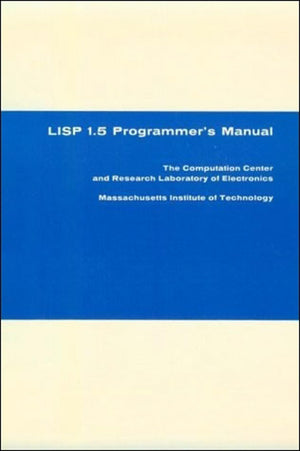 LISP 1.5 Programmer's Manual,Used