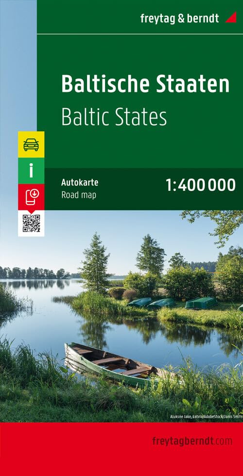 Baltics  Estonia/Latvia/Lithuania (English, German, French, Italian and Spanish Edition),Used