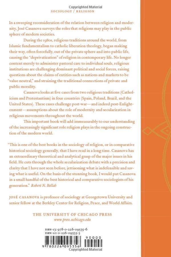 Public Religions in the Modern World,New