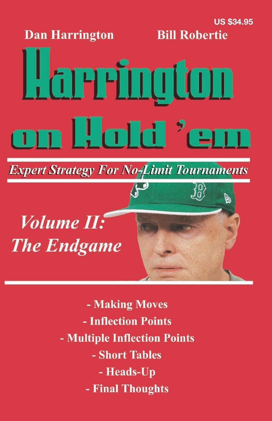 Harrington on Hold 'em Expert Strategy for No Limit Tournaments, Vol. 2: Endgame (Harrington Tournament Series),Used