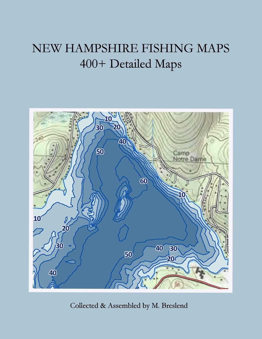 New Hampshire Fishing Maps: 400+ Detailed Fishing Maps,Used