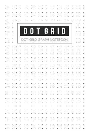 Dot Grid Graph Notebook: Writing Paper A Dotted Matrix And Sketch Book For Design Calligraphy,Used