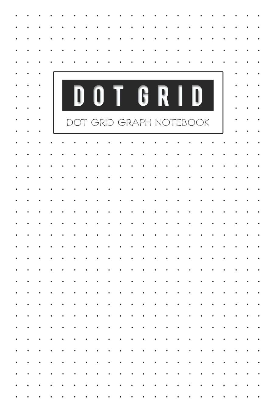 Dot Grid Graph Notebook: Writing Paper A Dotted Matrix And Sketch Book For Design Calligraphy,Used