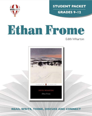 Ethan Frome  Student Packet By Novel Units,Used