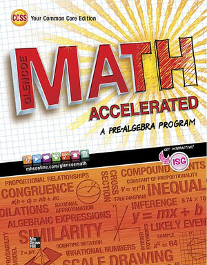 Glencoe Math Accelerated, Student Edition (Merrill Prealgebra),Used