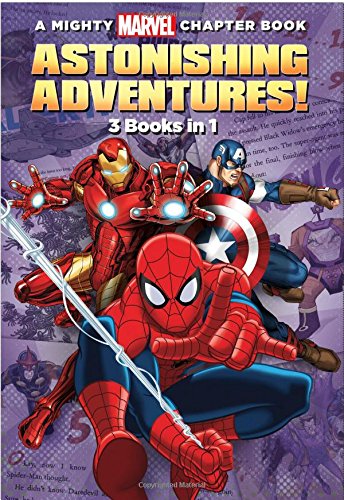 Astonishing Adventures!: 3 Books in 1! (A Mighty Marvel Chapter Book, 1),Used
